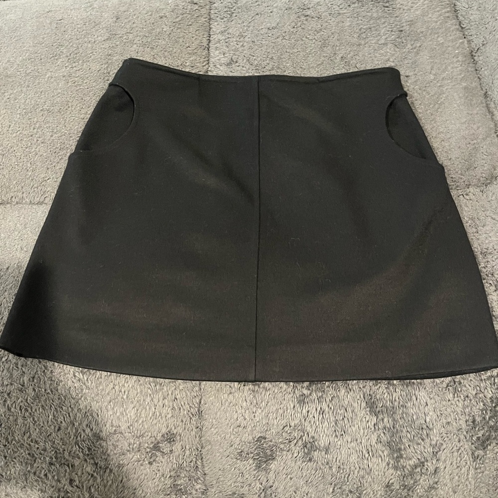 Diane Von Furstenberg Black Mini Skirt